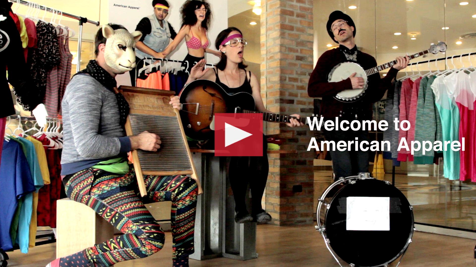 to American Apparel Closed for Band Practice The Second City